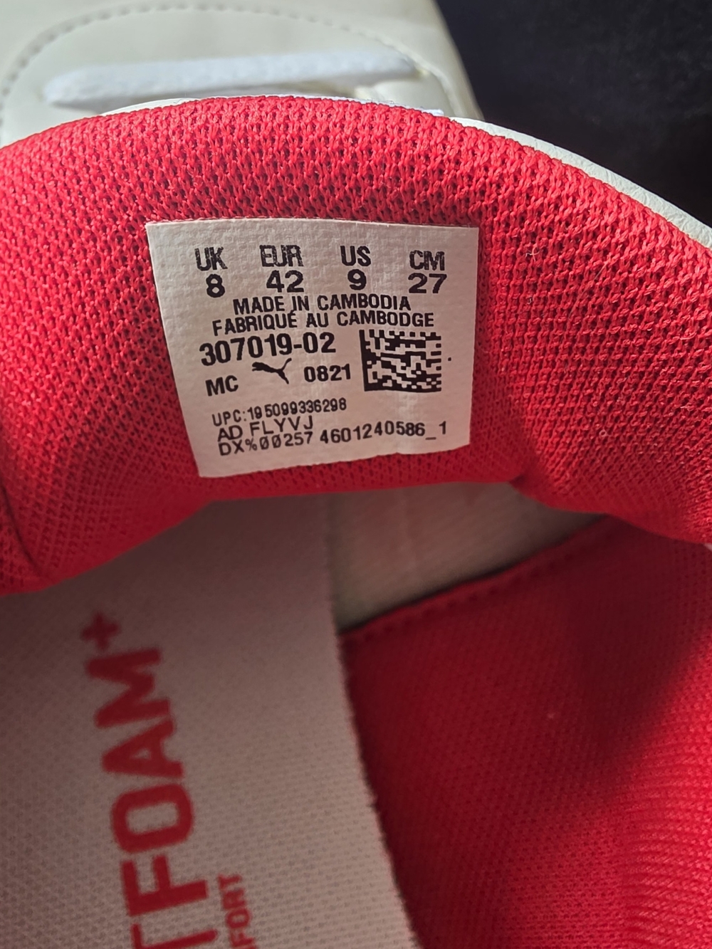 Puma Scuderia Ferrari Neo Cat Motorsport Shoes - White/Red - Picture 4 of 8